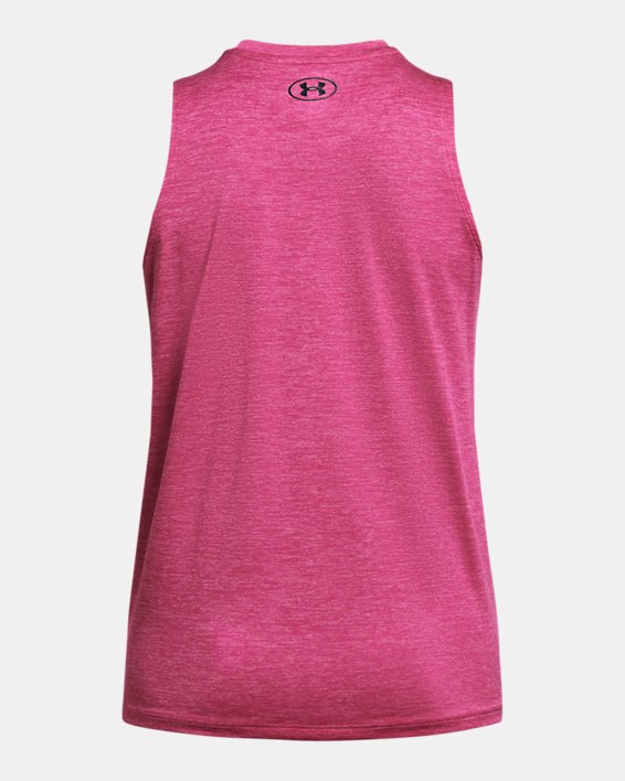 Camiseta sin mangas UA Tech™ Twist para mujer, Pink, pdpMainDesktop image number 3